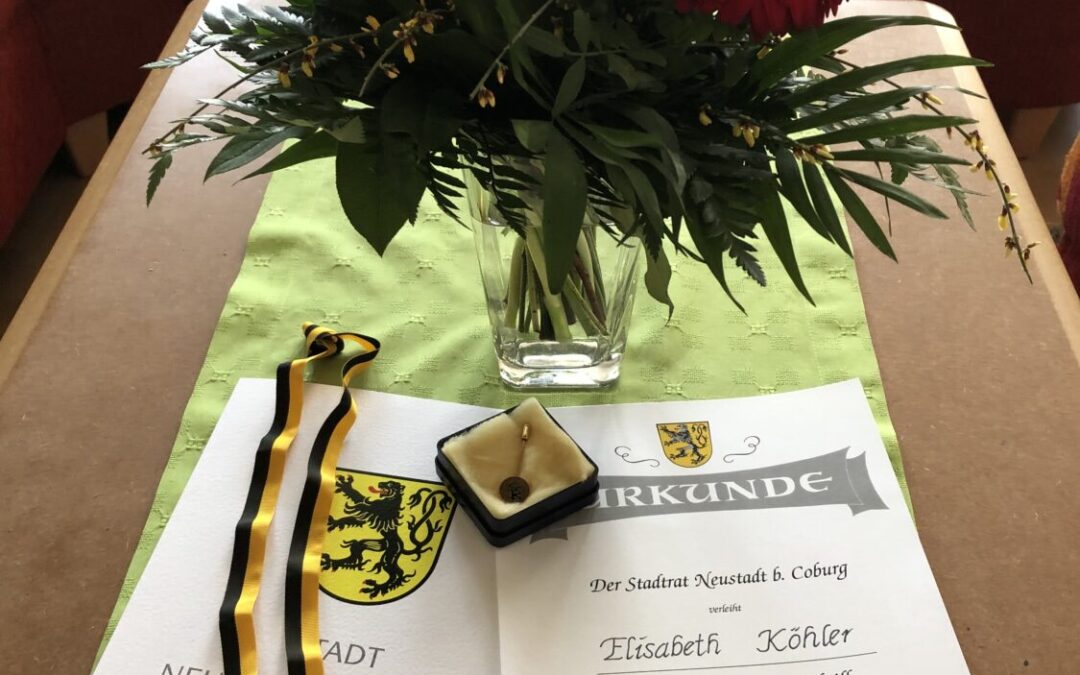 Stadtempfang mit Ehrung